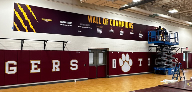 wall of champions dripping springs wrestling
